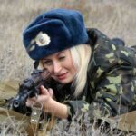 Ukrainian women soldiers