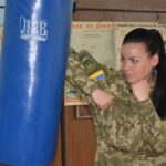 Ukrainian women soldiers