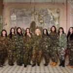 Ukrainian women volunteers