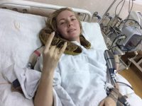 Yana Zinkevich serious condition after the accident.