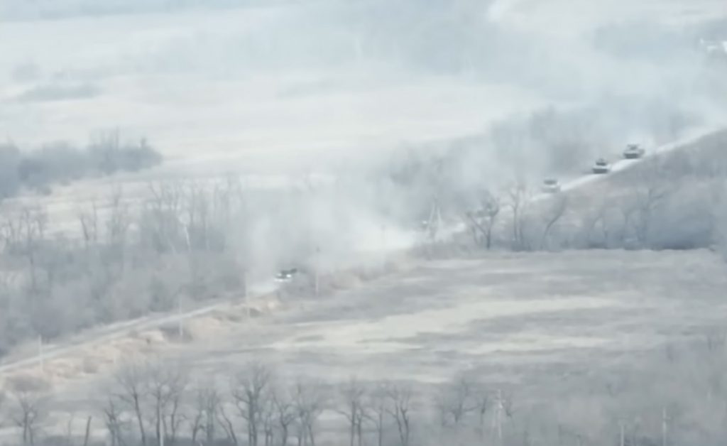 Pidar's tanks, an hour before destruction