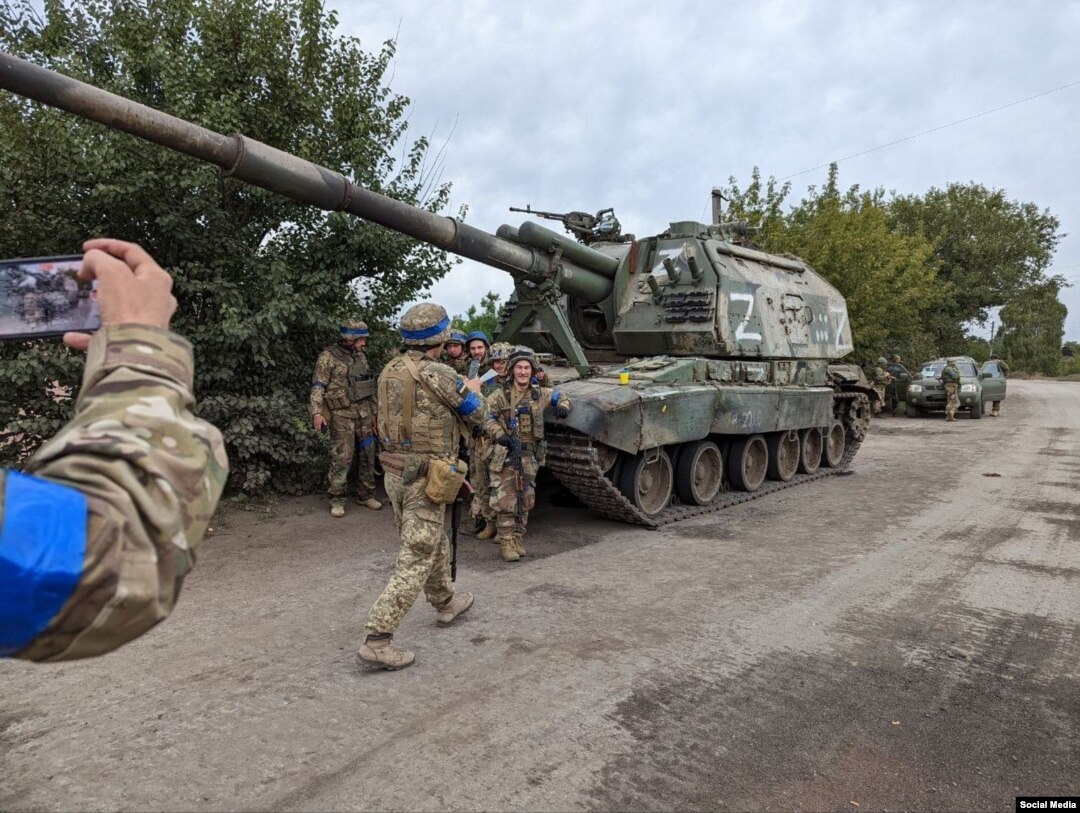 This self‑propelled artillery once fired at civilians in Kharkiv. Now it will fire at the occupiers.
