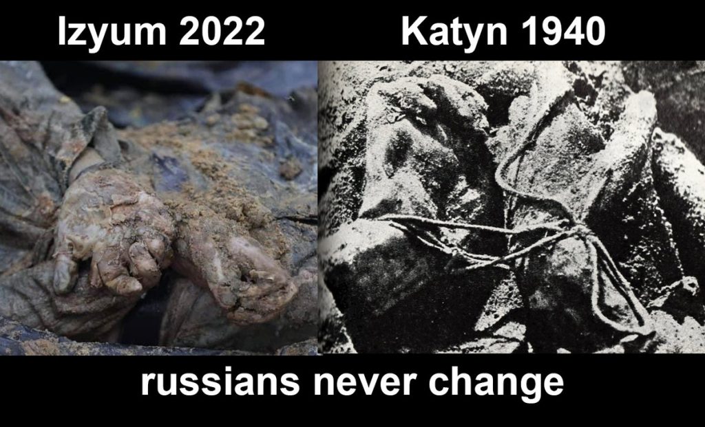 "Russian world": mass executions, torture, rape, looting, and destruction