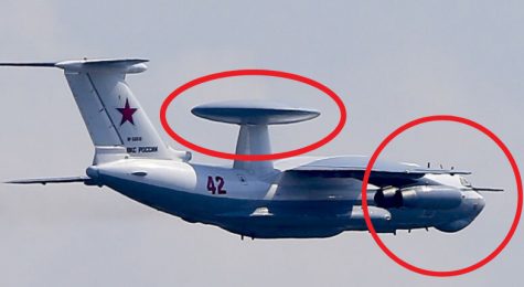 Belarusian partisans damaged A-50 at Machulishchy