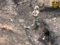 The First Time in the History: a Soldier Was Captured by a Drone