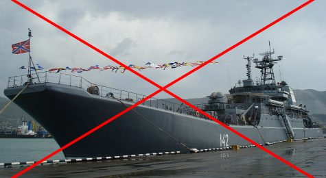 Novocherkassk Landing Ship Destroyed by Own Ammo