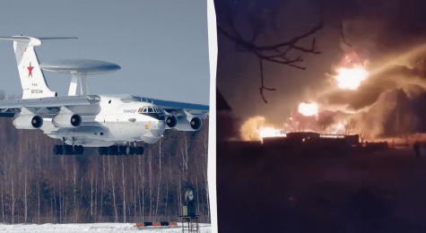 Destroyed A-50 Over Krasnodar: Ukraine Hits AWACS at 250+ km