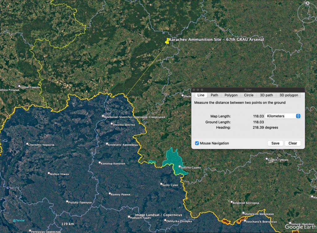 67th Arsenal on the Map