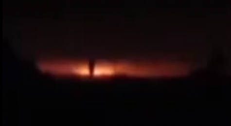 Ukraine hits 67th arsenal: Some Ammunition Stored in Open Air