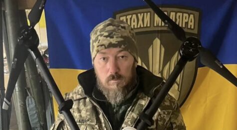 Madyar (Commander of the USF) at the symposium LANDEURO