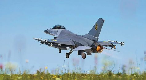 Downed ruSSian Su-34 Bomber Over Zaporizhzhia