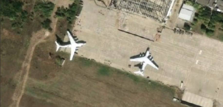 A-60 and Il-76 before strike A-60 and Il-76 before strike