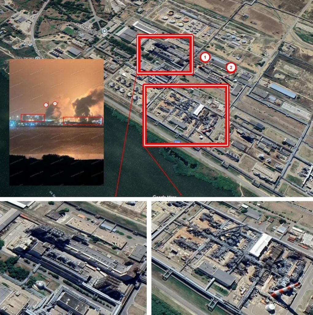 Hitting the Stavrolen plant on Google Maps