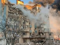 Russian Terrorist Attack Ternopil: Kh-101 Hits Civilians Russian Terrorist Attack Ternopil: Kh-101 Hits Civilians