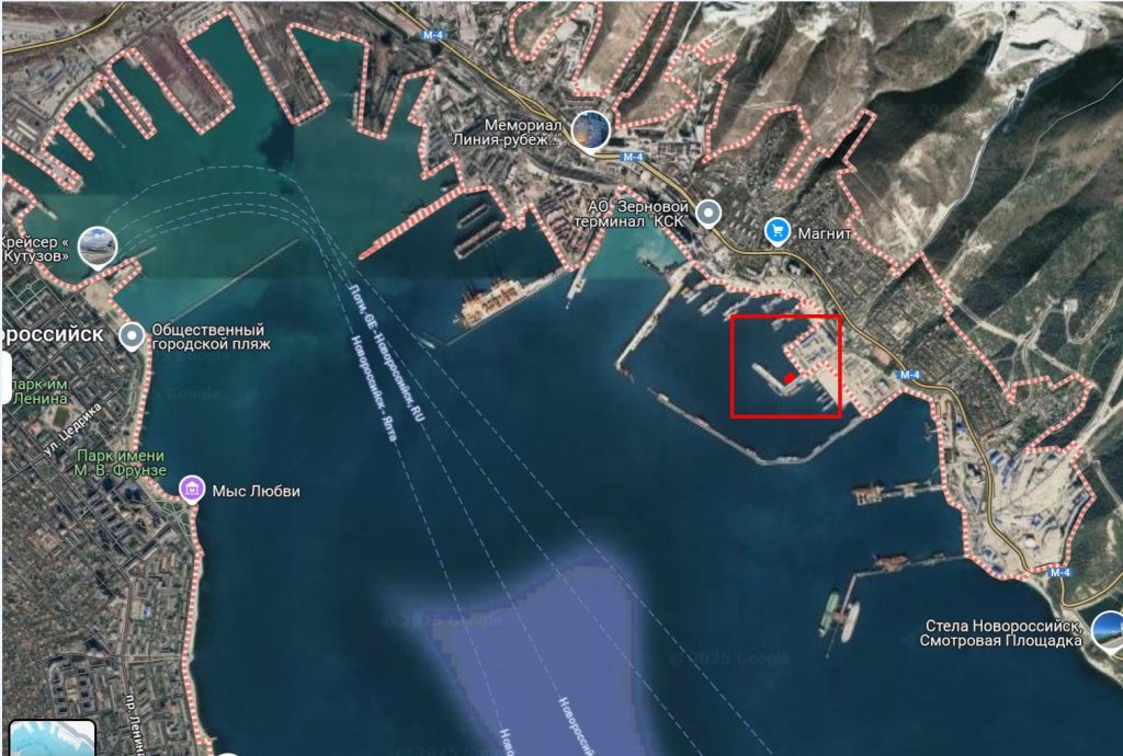 Underwater Drone Strike on the Map