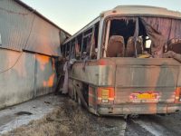 Civilian Bus Attacked by Shaheds in Dnipropetrovsk Region