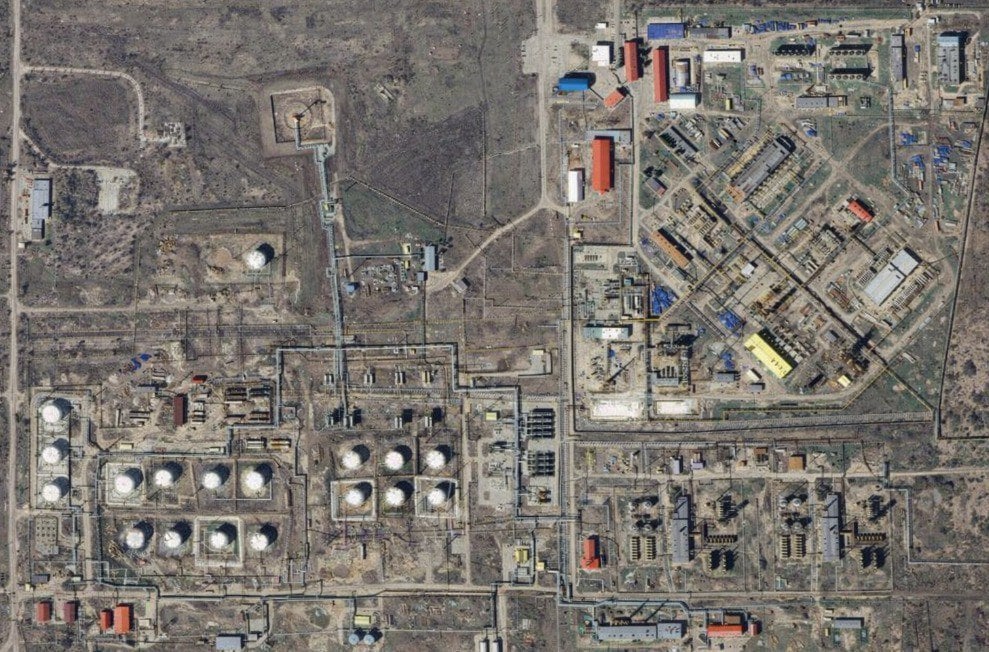 Enterprise "Oil Stabilization Production" on the Map Enterprise "Oil Stabilization Production"