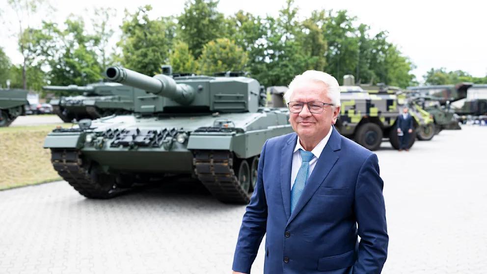 Armin Papperger. Rheinmetall's CEO. Armin Papperger. Rheinmetall's CEO.