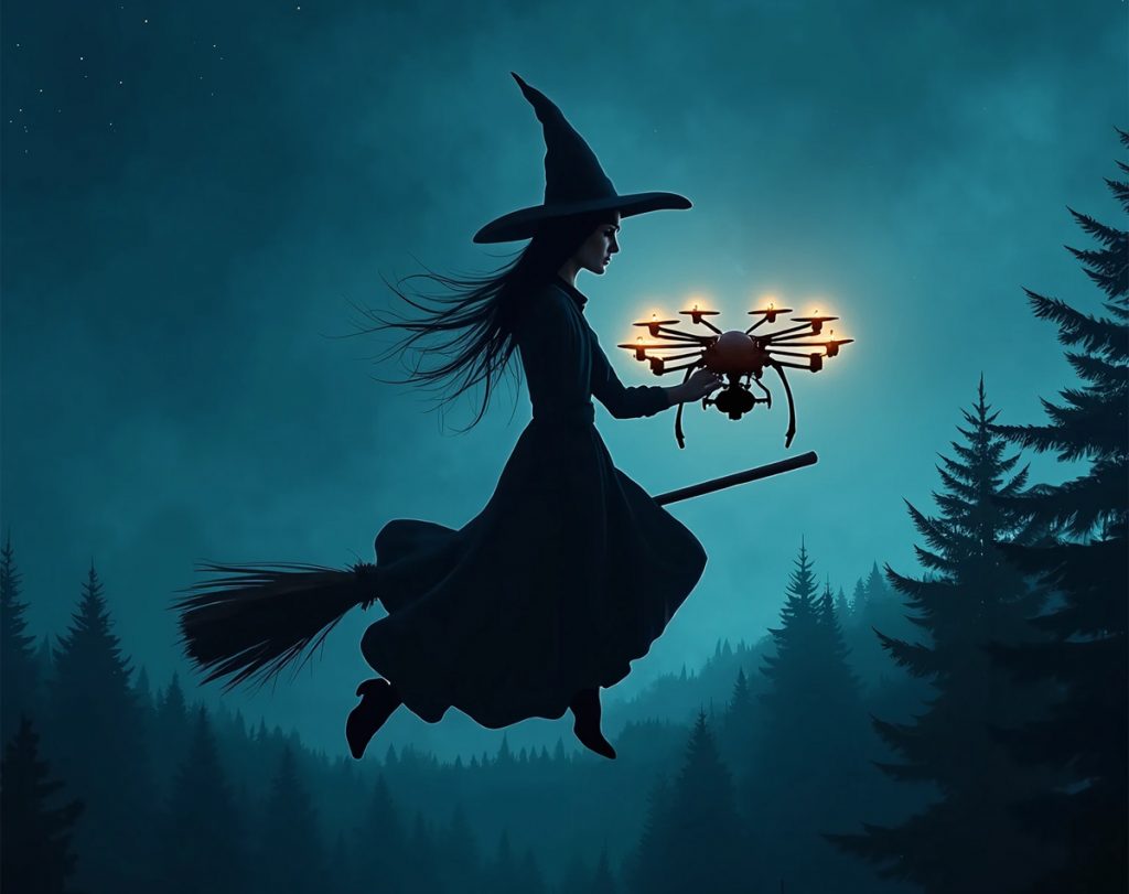 This is how the neural network imagines the drone “Baba Yaga”. Orcs imagine it the same way. This is how the neural network imagines the drone “Baba Yaga”. Orcs imagine it the same way.