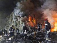 March 7 Massive Strike: Russian Terrorists Hit Apartment Building