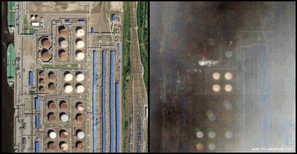 First satellite images of Ust-Luga after the Good Birds’ 27 March visit First satellite images of Ust-Luga after the Good Birds’ 27 March visit