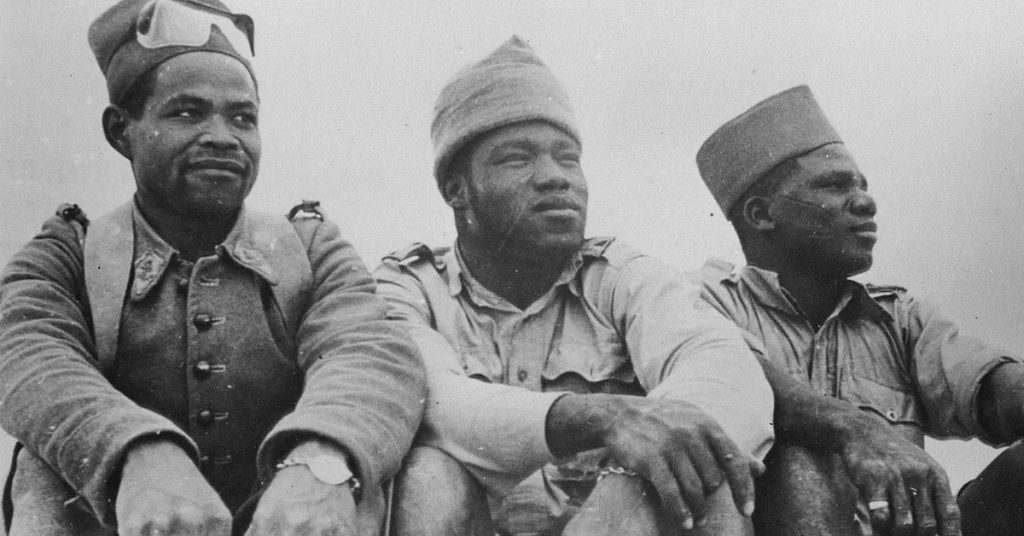 The true face of Charles de Gaulle's army "Free France"