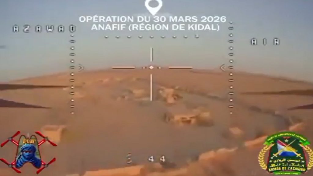 FPV attacks base of Russian mercenaries