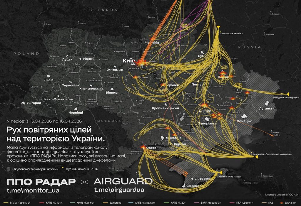 April 16 Massive Strike: First Wave
