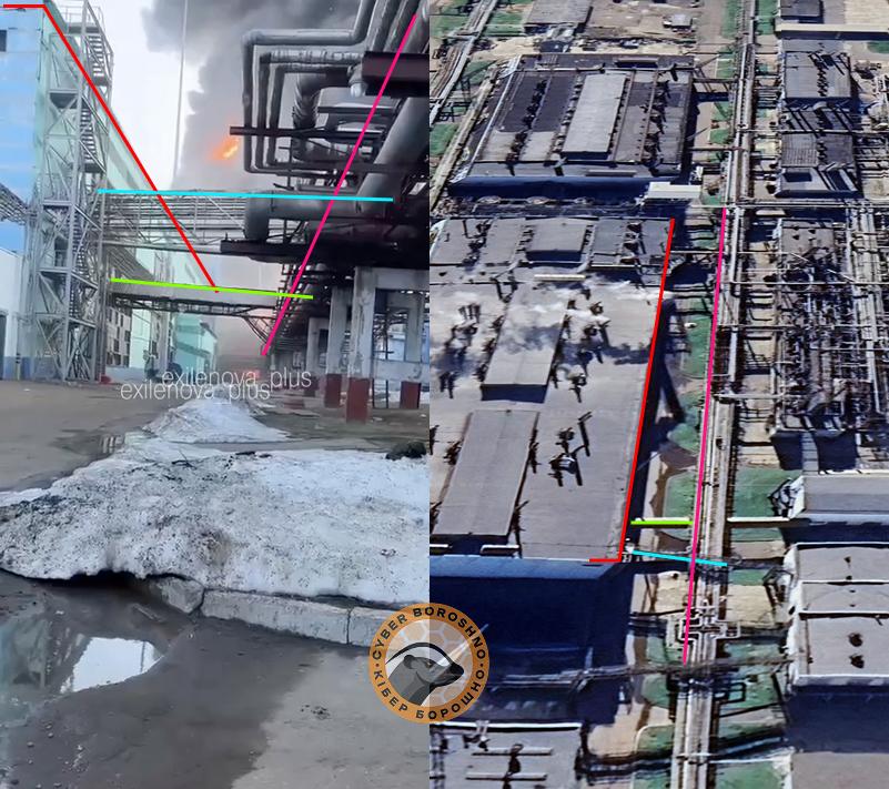 Fire at the Nizhnekamsk chemical plant — confirmed by OSINT