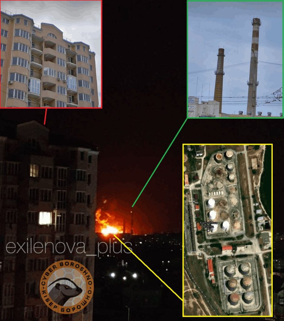 Sevastopol oil depot