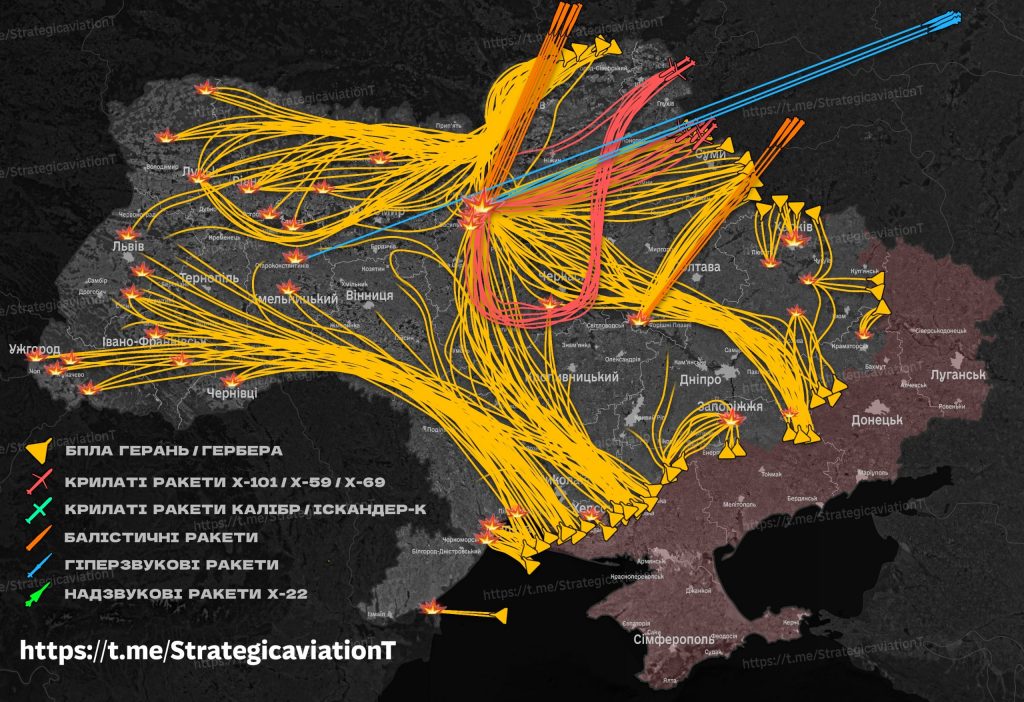 May 14 Massive Combined Strike — Map Overview