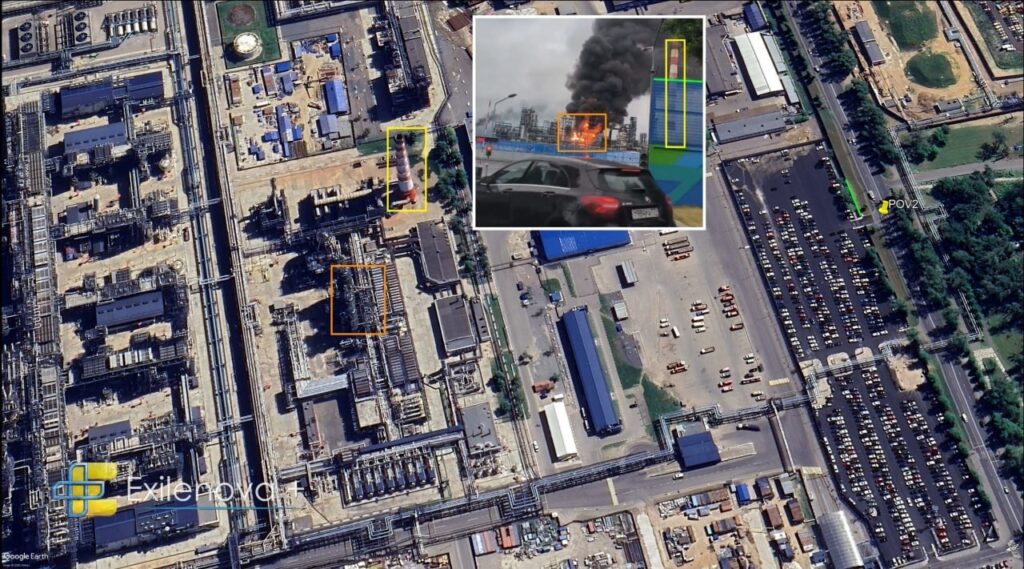 OSINT Confirmation of the Strike on the Kapotnya Refinery OSINT Confirmation of the Strike on the Kapotnya Refinery